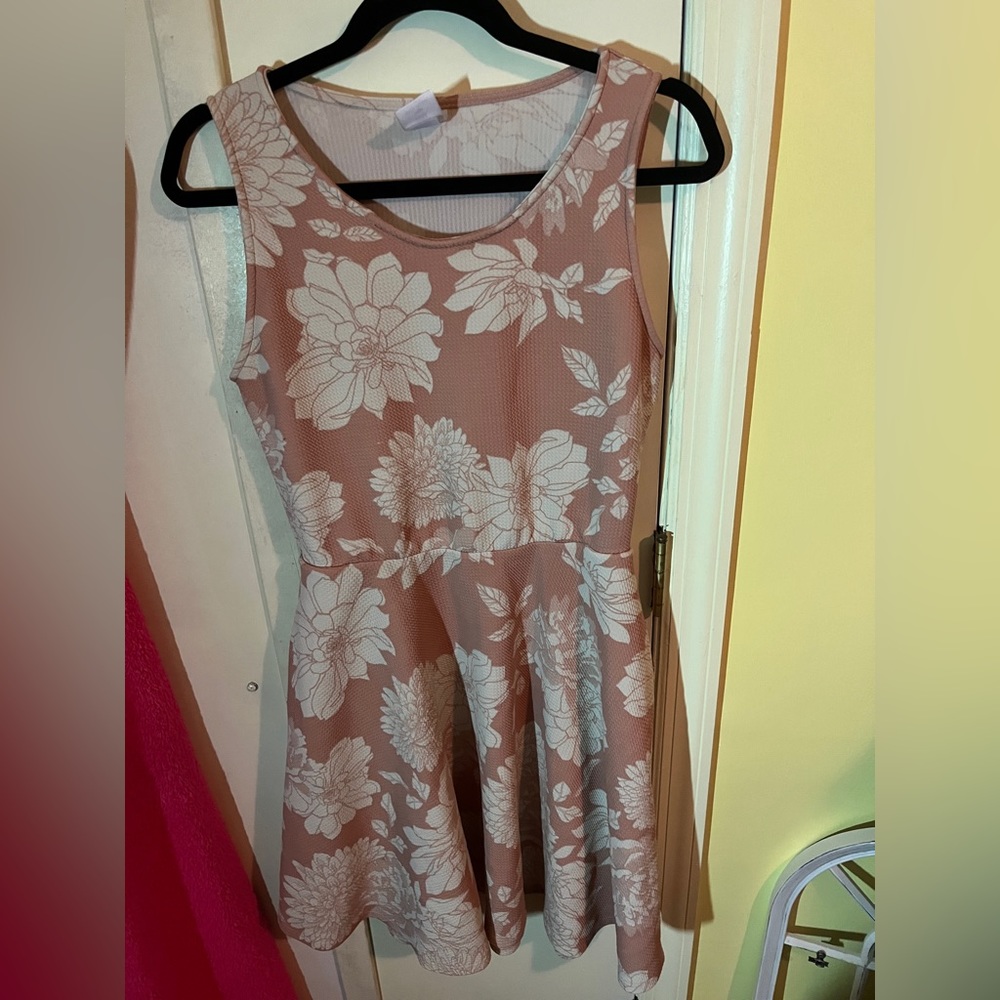 Agnes and Dora a-line dress with pockets. Size large.